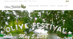 Desktop Screenshot of pasoroblesolivefestival.com
